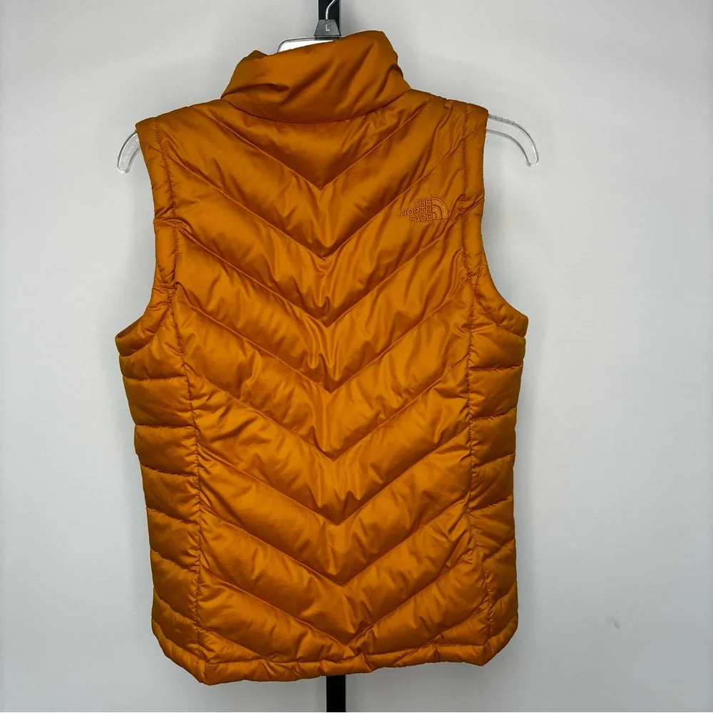 The North Face Women's Vibrant Orange Puffer‎ Vest Women’s Small